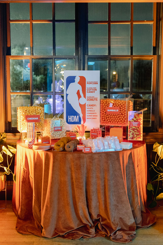 Austin Texas Basketball themed Bar Mitzvah party