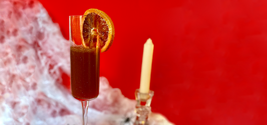 Blood Orange Sparkler Cocktail/Mocktail Recipe