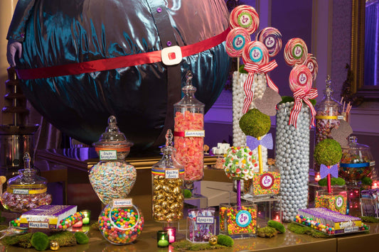 Oompa Loompa Candy Bar at Bar Mitzvah in Austin, Texas