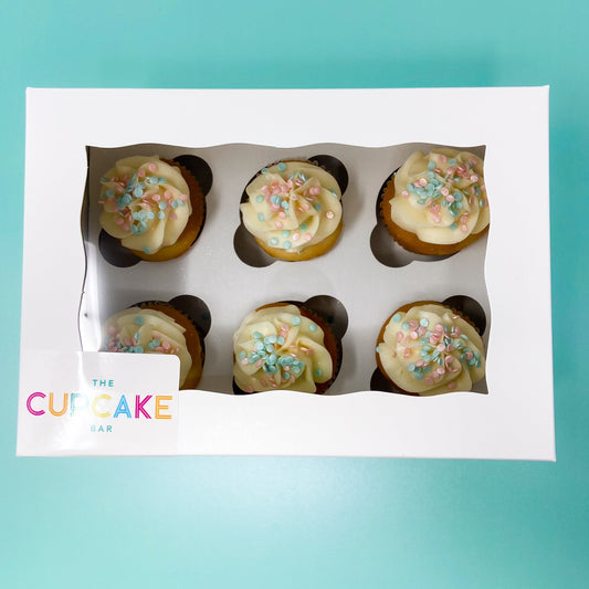 Gender Reveal Cupcakes - Half-dozen (6)